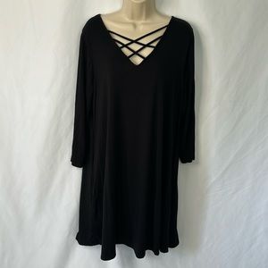 Cupio long sleeved black dress